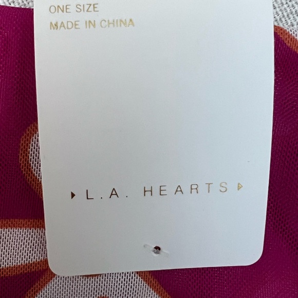 LA HEARTS SOCKS NWT - Picture 3 of 4